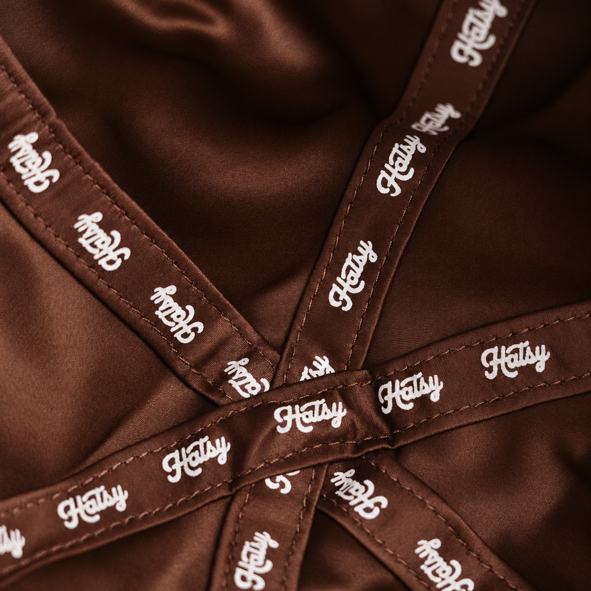 Close-up of the HATSY silk lining