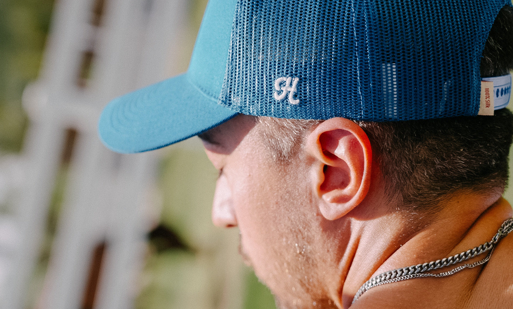 Skin irritation from hats